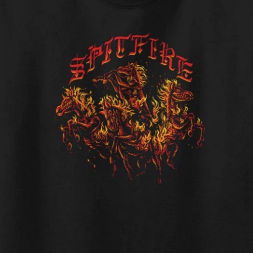 Spitfire Apocalypse Black T-Shirt