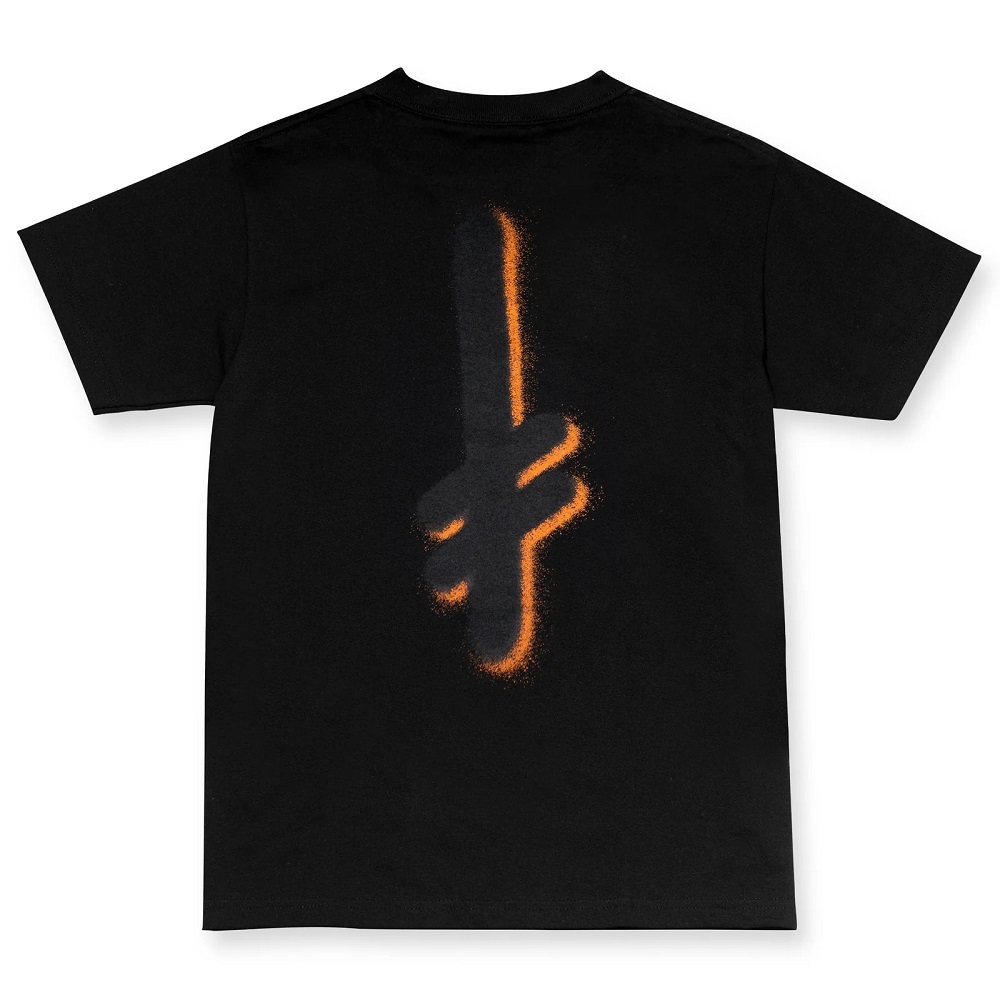 Deathwish The Truth Black Orange T-Shirt [Size: XL]