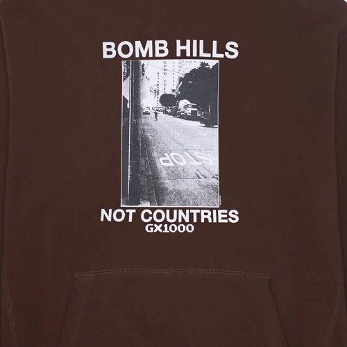 Gx1000 Bomb Hills Brown Hoodie [Size: S]