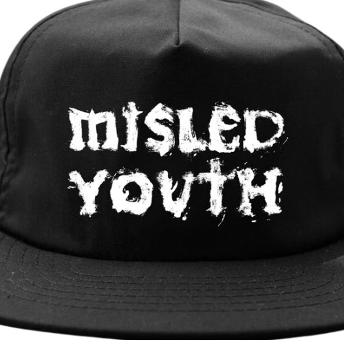 Zero Misled Youth Black White Hat