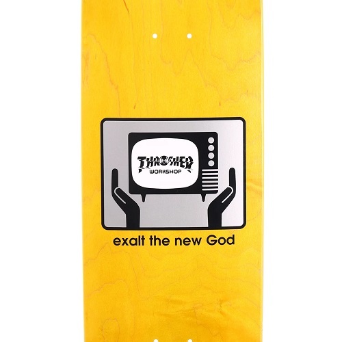 Alien Workshop Exalt Thrasher Yellow 8.75 Skateboard Deck