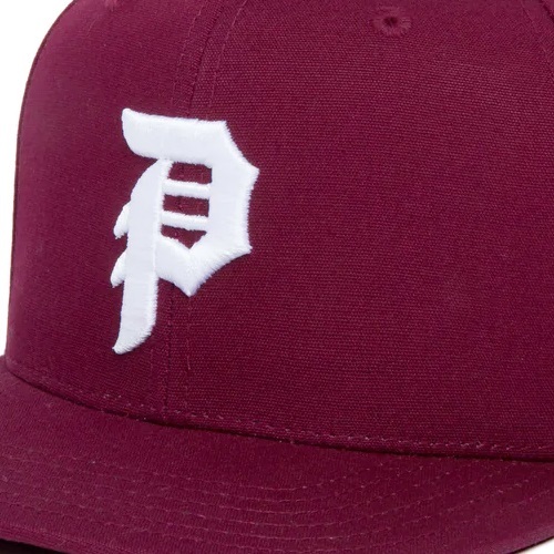 Primitive Dirty P Burgundy Snapback Hat