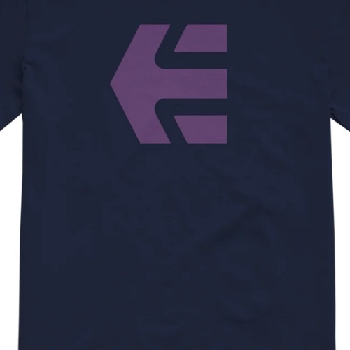 Etnies Icon Deep Purple T-Shirt [Size: S]