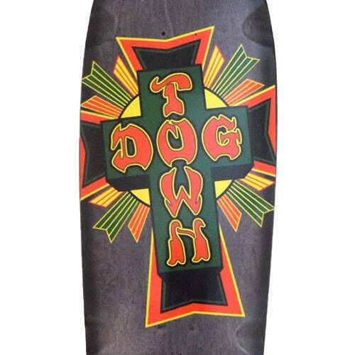 Dogtown Cross Logo 70s Rider 10.0 Skateboard Deck