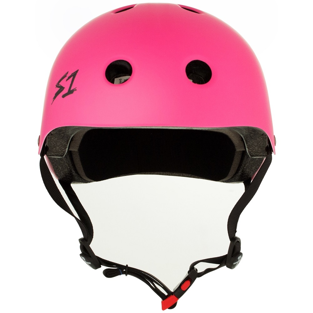 S1 S-One Mini Lifer Certified Hot Pink Gloss Helmet [Size: XS]
