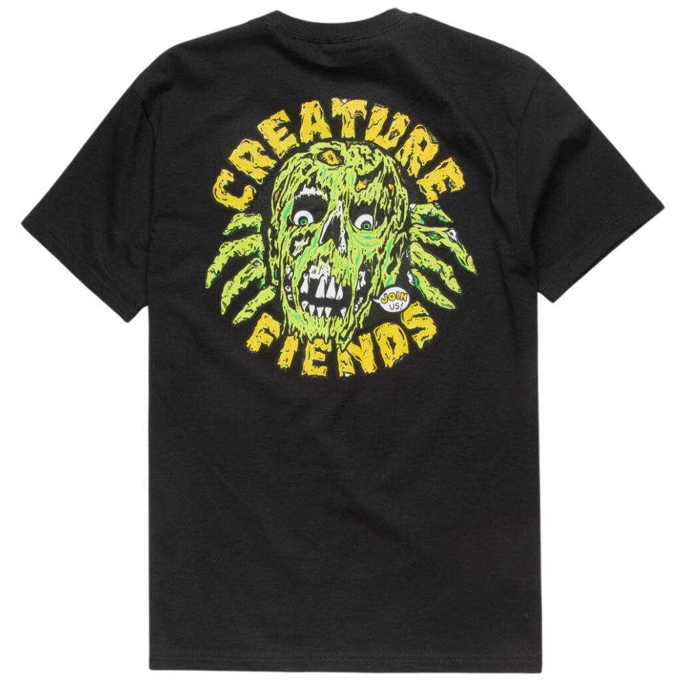 Creature Fiends Join Us Black T-Shirt [Size: M]