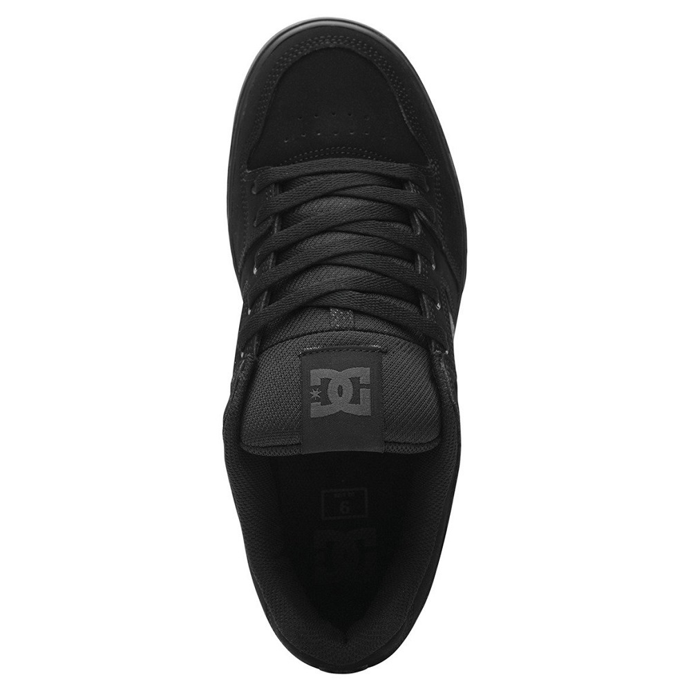 DC Pure Black Pirate Black Mens Skate Shoes [Size: US 12]