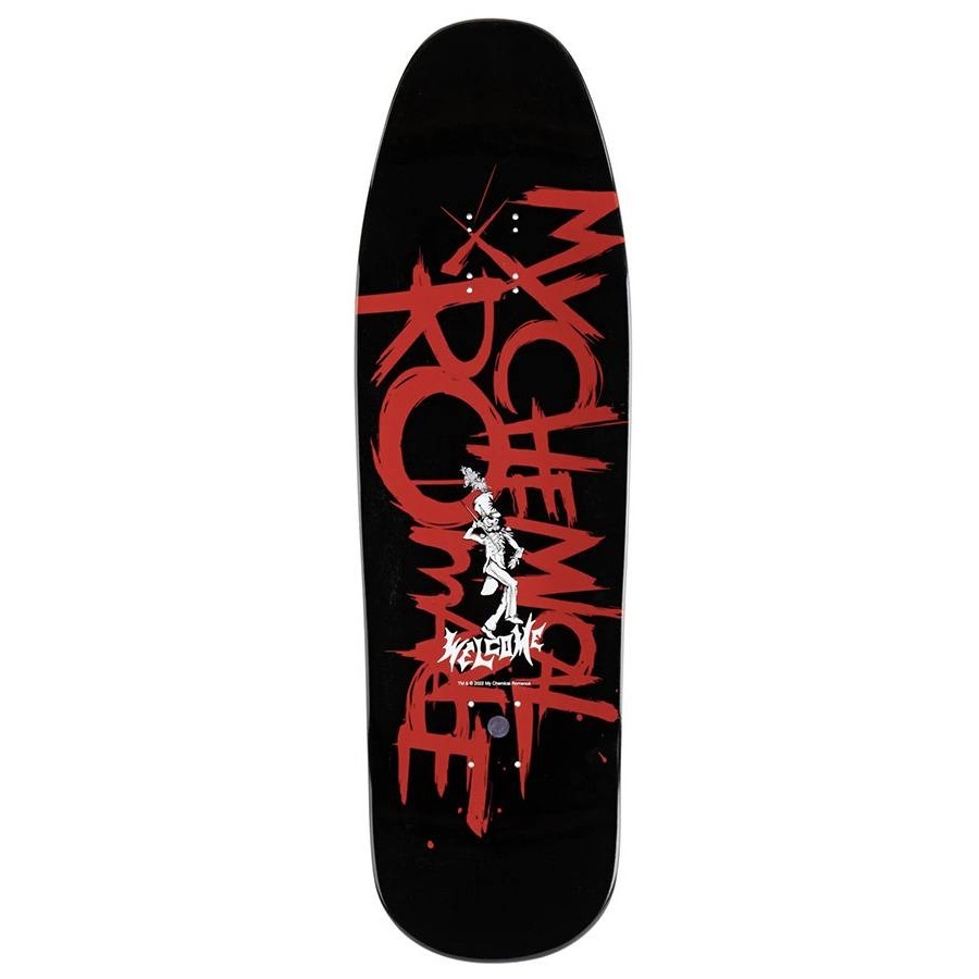 Welcome My Chemical Romance The Black Parade On Gaia Silver 9.6 Skateboard Deck