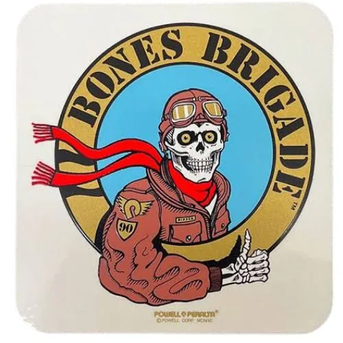 Bones Brigade Ripper Pilot Skateboard Sticker