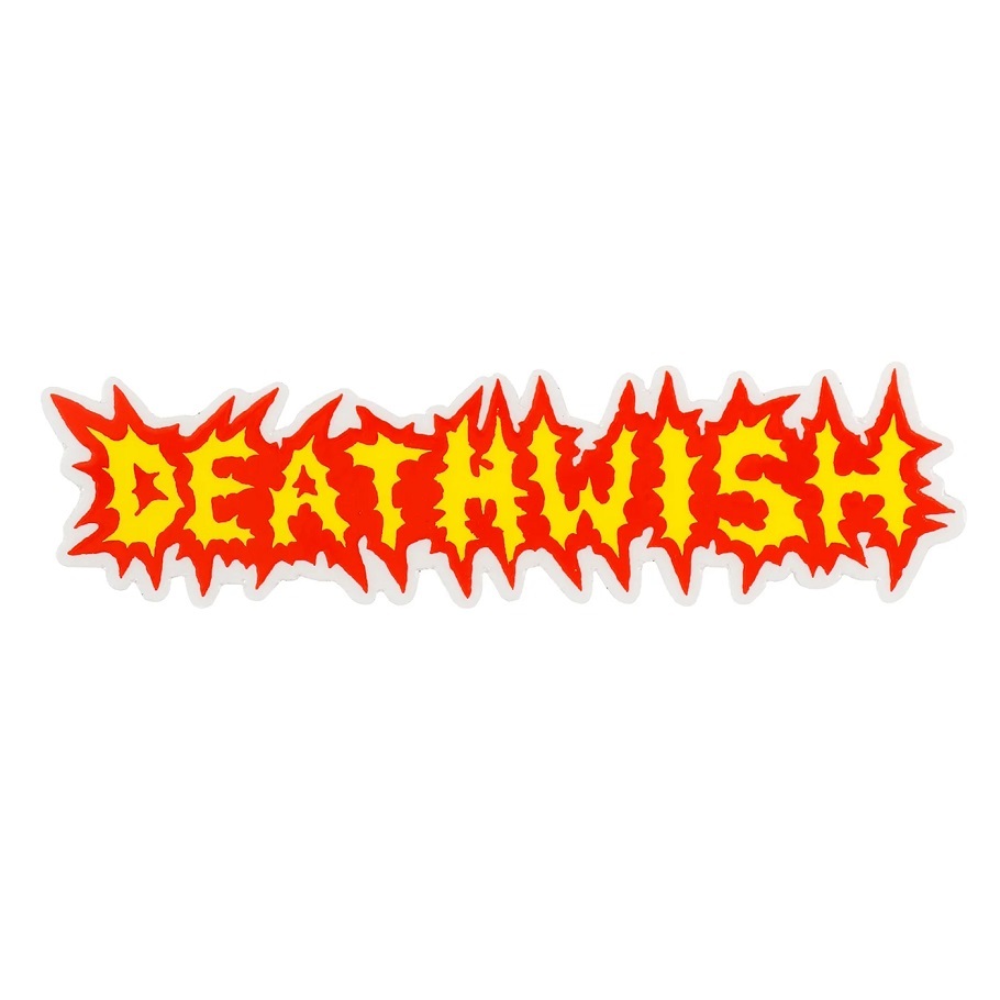 Deathwish Mind Wars Skateboard Sticker [Colour: The Evil One]