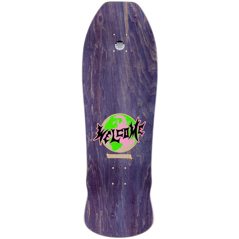 Welcome Super Simp On Early Grab Natural 10.0 Skateboard Deck