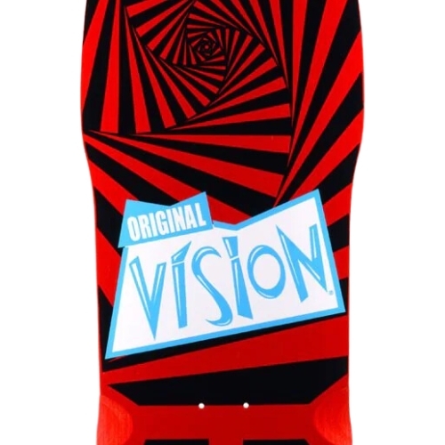 Vision Original Red Black Skateboard Deck