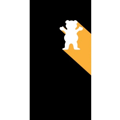 Grizzly In Kitchen Ogbear Black 9 x 33 Skateboard Grip Tape Sheet