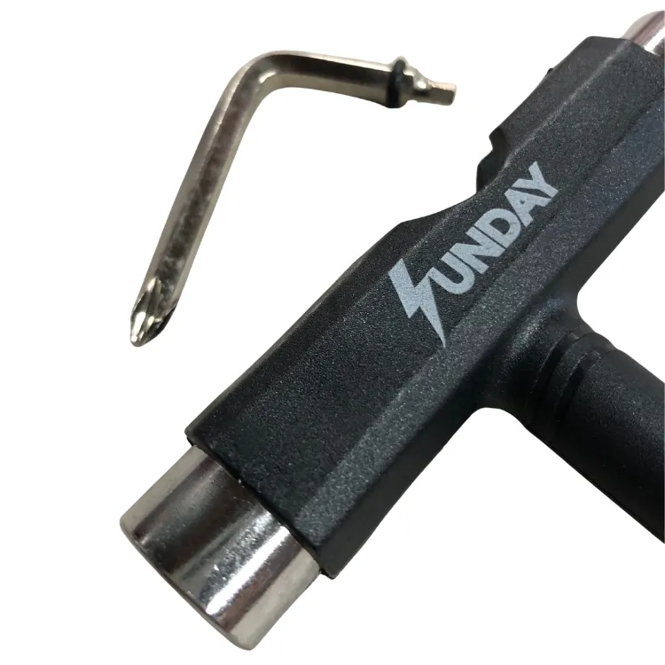 Sunday Hardware Black Skateboard T Tool