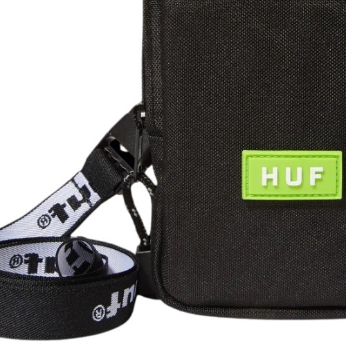 Huf Recon Lanyard Pouch Black Shoulder Bag