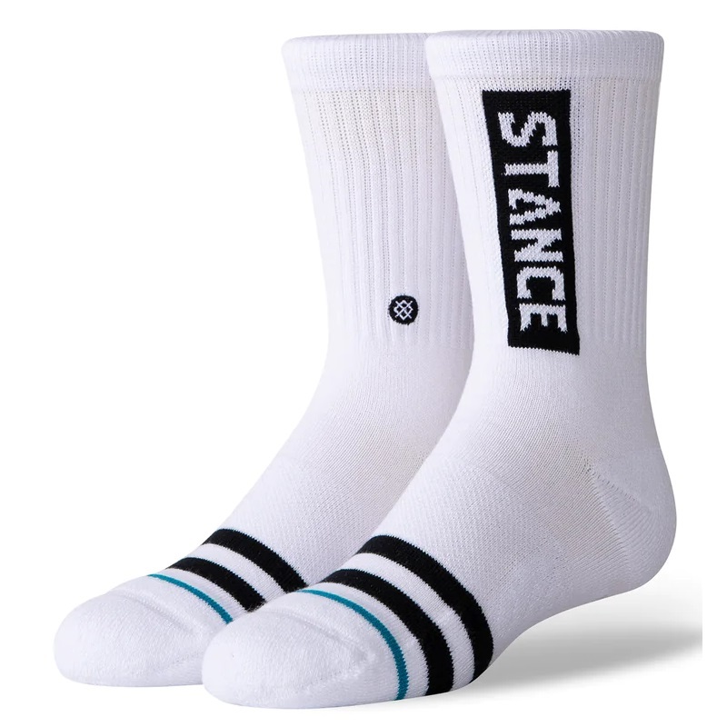 Stance OG ST White Large Kids Socks