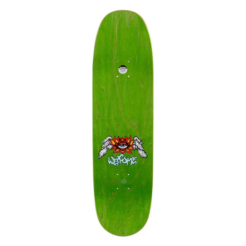 Welcome Rebirth On Baculus 2 Black 9.0 Skateboard Deck