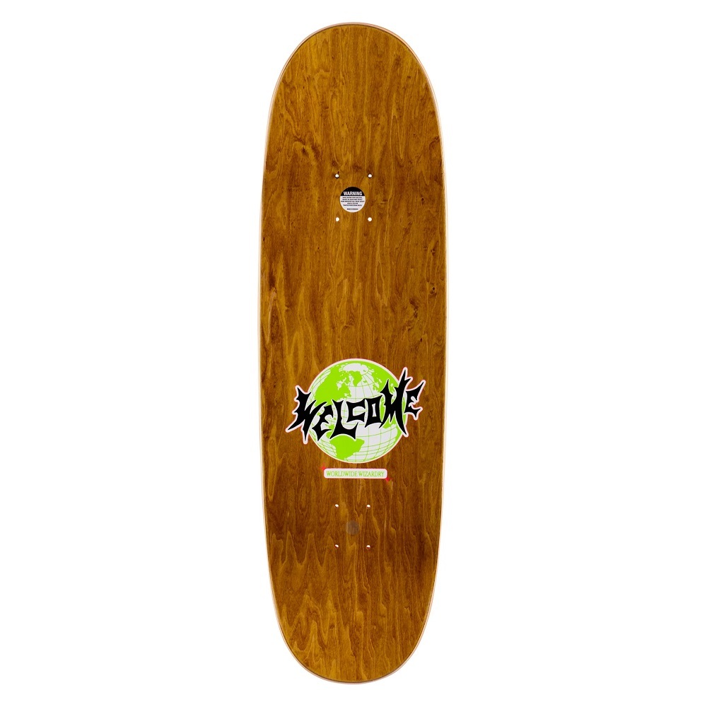 Welcome Sloth On Boline 2.0 Neon Pink 9.5 Skateboard Deck