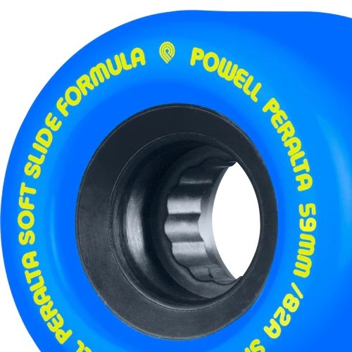 Powell Peralta G Slides SSF Blue 82A 59mm Skateboard Wheels
