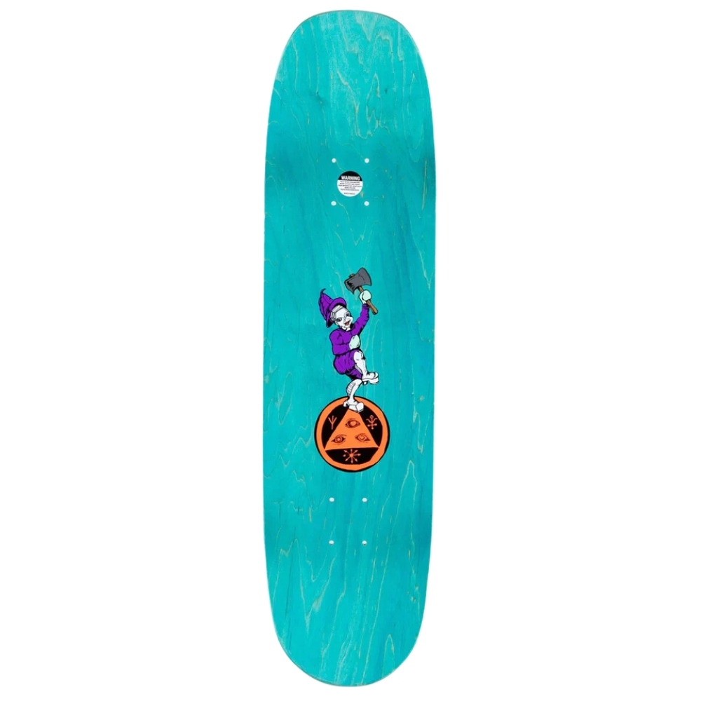 Welcome Divorced Jim On Moon Green 8.5 Skateboard Deck