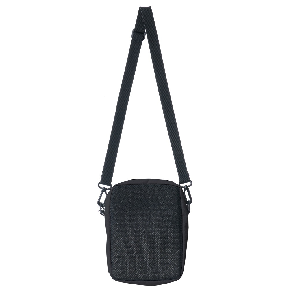 XLarge Italic Utility Black Shoulder Bag