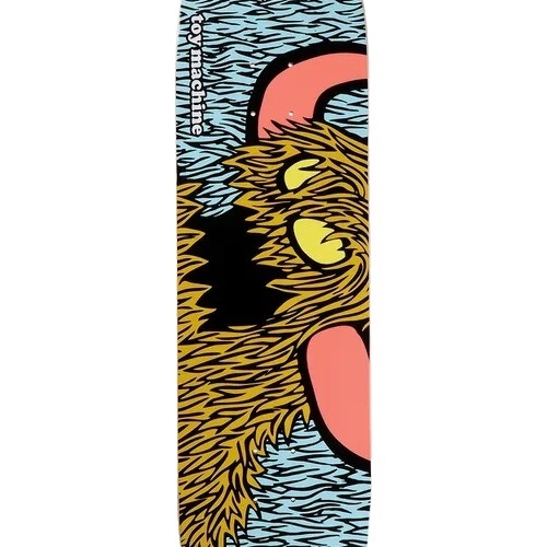 Toy Machine Vice Furry Monster Mustard 8.375 Skateboard Deck