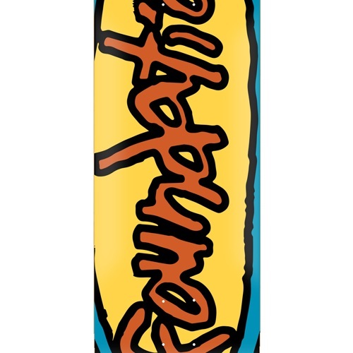 Foundation Marker Yellow 8.25 Skateboard Deck