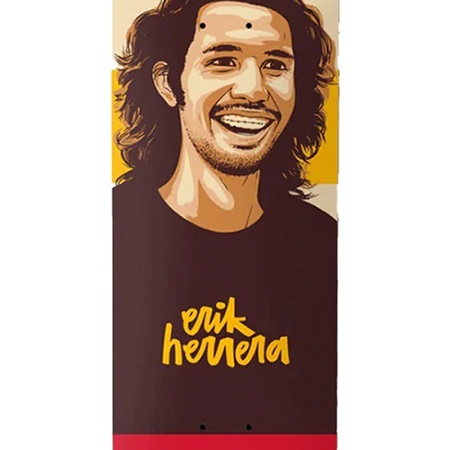Chocolate Hecox Portrait WR44 Erik Herrera 8.5 Skateboard Deck
