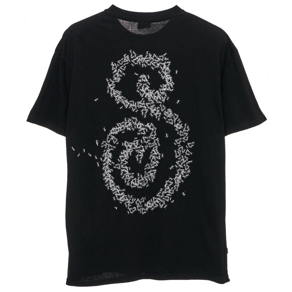 Stussy Ants Pigment Black T-Shirt [Size: S]