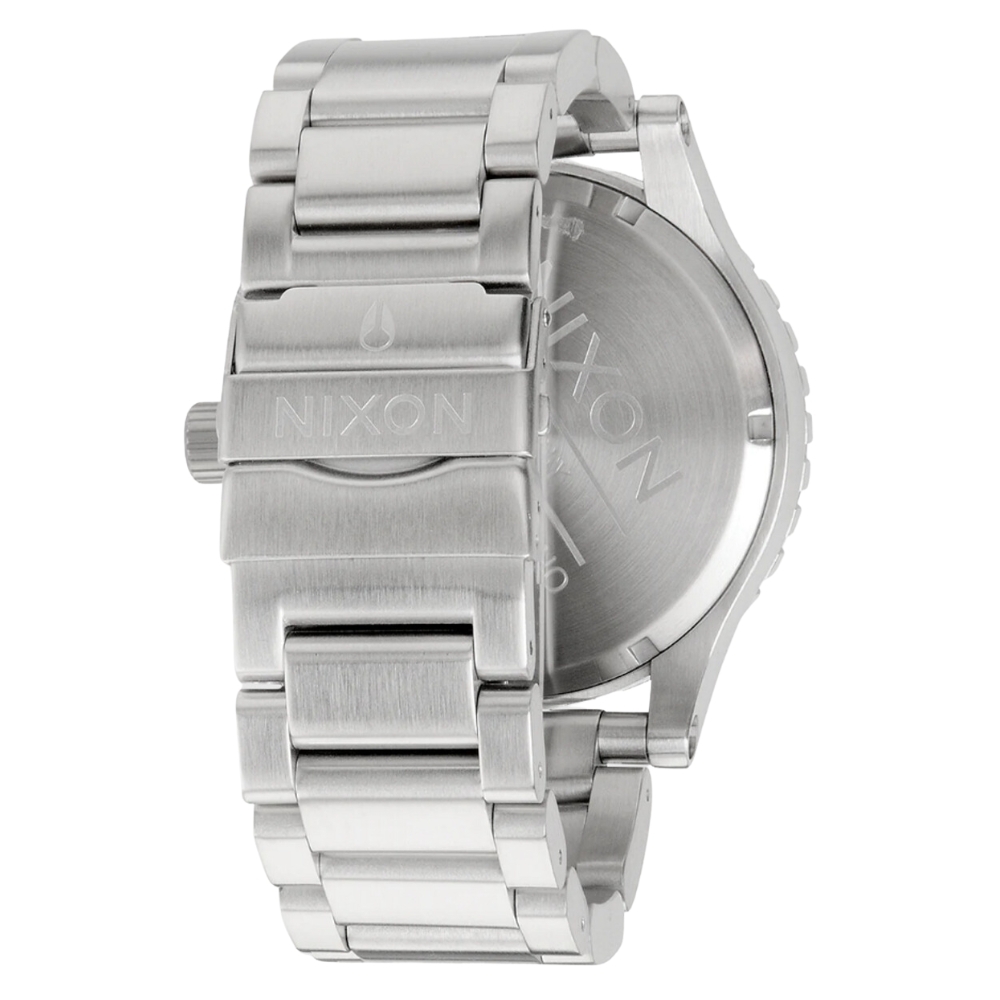 Nixon Chrono 51-30 V1 All Silver Black Watch