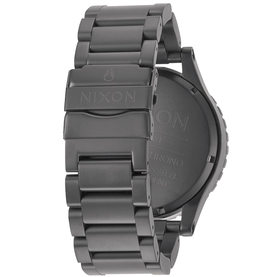 Nixon Chrono 51-30 V1 Black White Gunmetal Watch