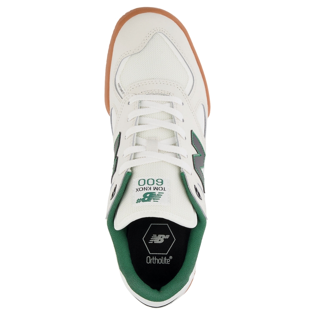 New Balance Tom Knox NM600OGS White Green Mens Skate Shoes [Size: US 9]