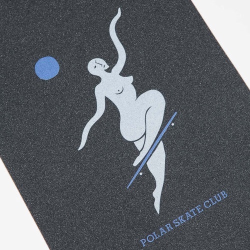 Polar Skate Co Club Blue 9 x 33 Grip Tape Sheet
