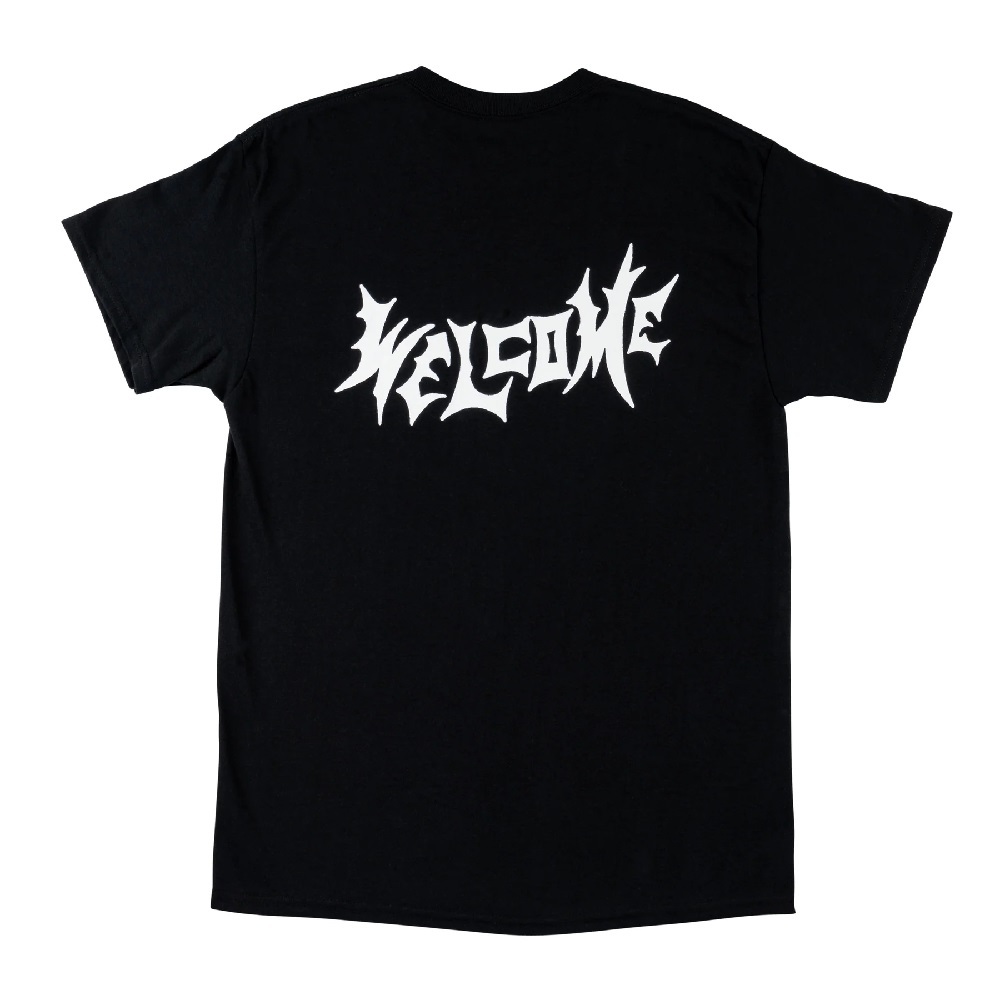 Welcome Skateboards Twin Vamp Black T-Shirt [Size: XL]