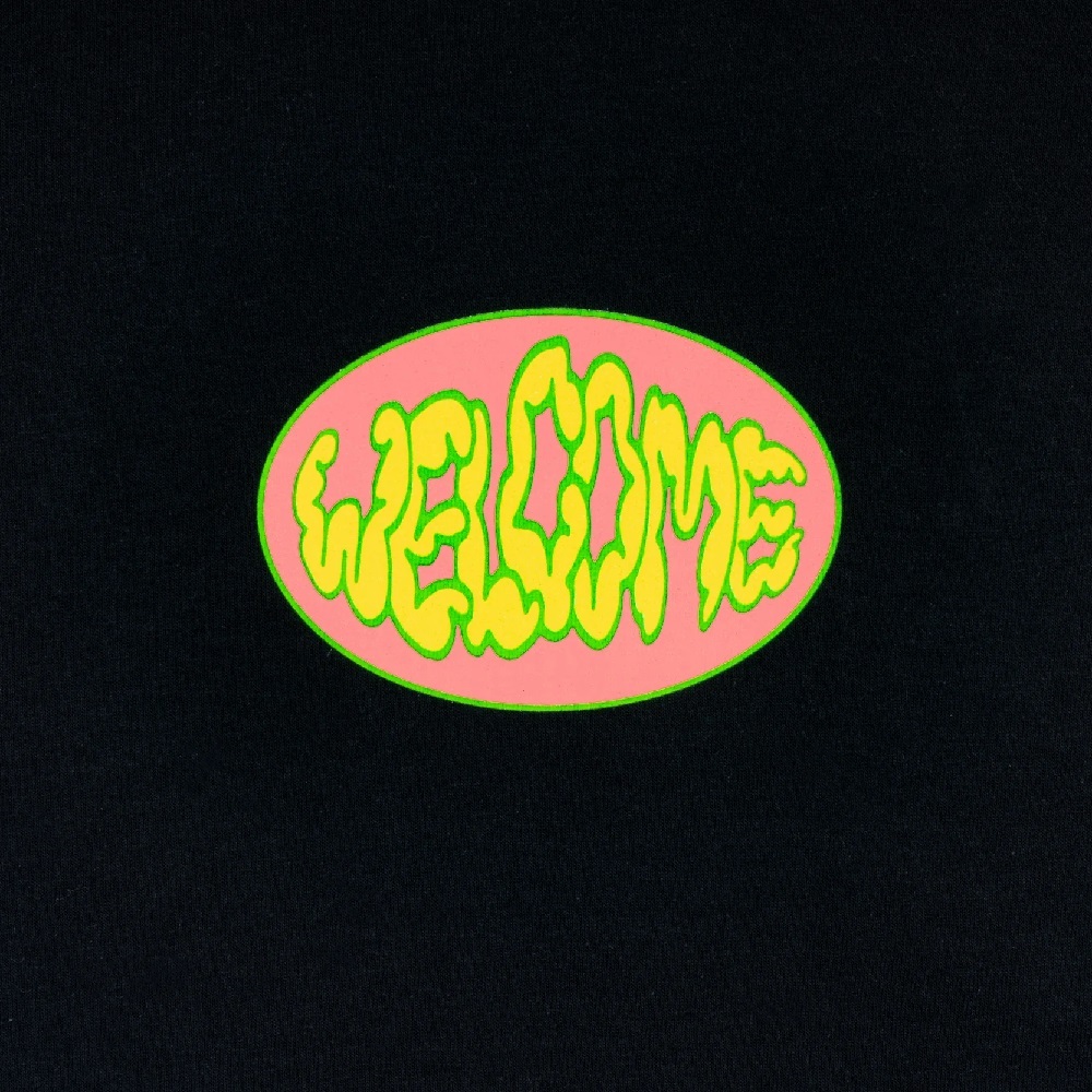 Welcome Skateboards Cramp Black T-Shirt [Size: S]