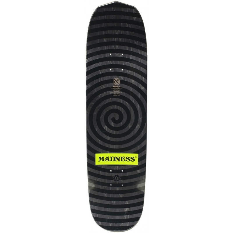 Madness Vision R7 Slick Blue Multi V1 8.5 Skateboard Deck
