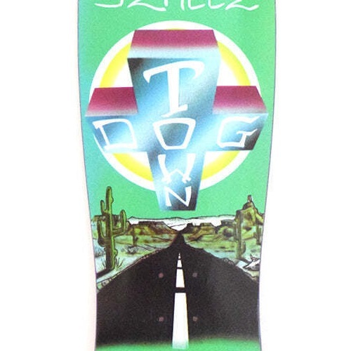Dogtown Street Reissue Teal 9.625 Skateboard Deck