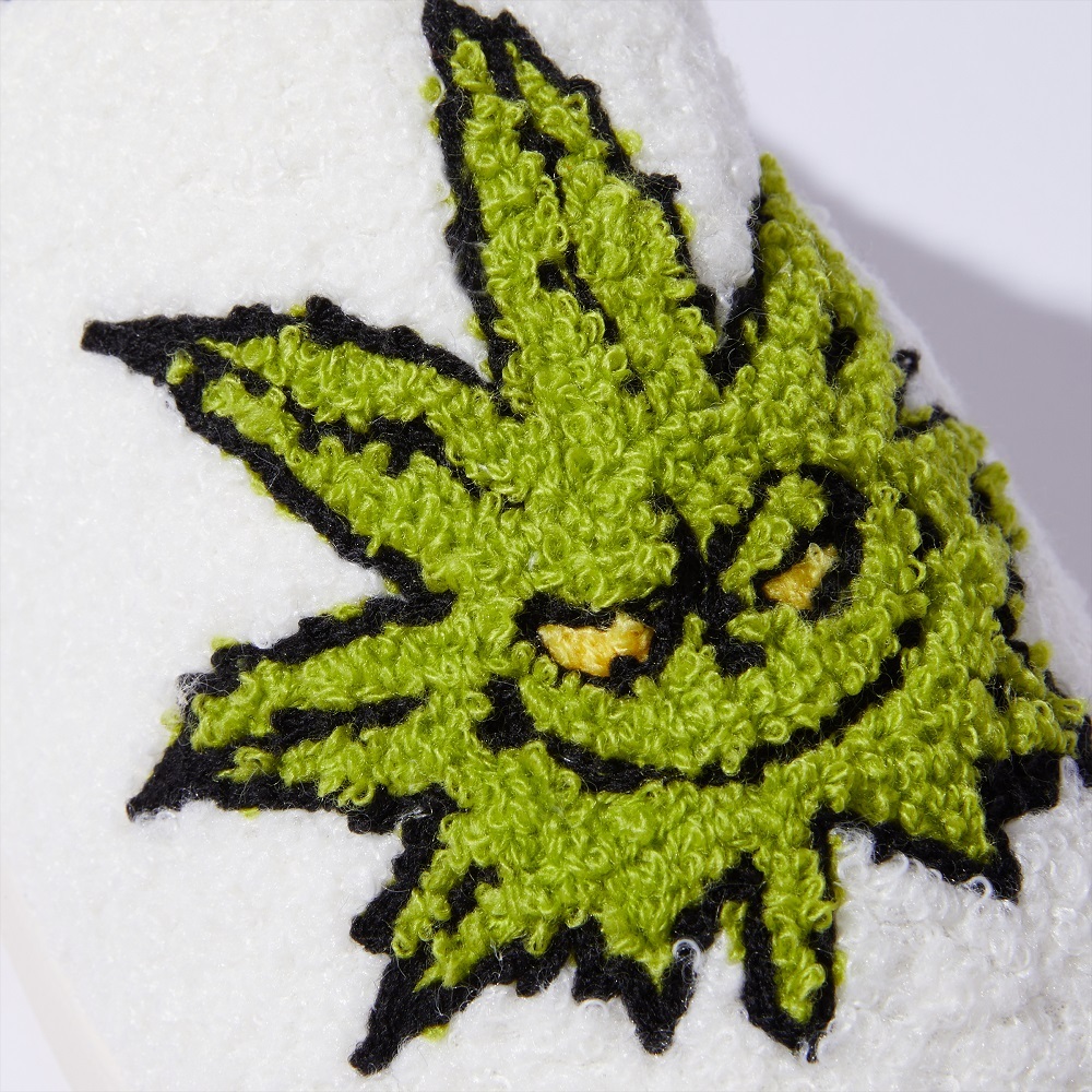 Huf Greench Buddy Fuzzy Natural Slippers