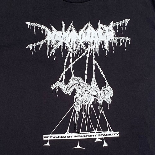 No Manuals Repulsed Black T-Shirt [Size: S]