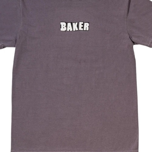 Baker Brand Logo Wine Wash T-Shirt