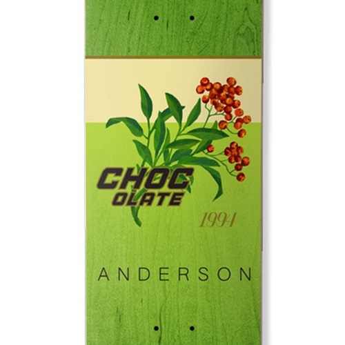 Chocolate Vintage Burn One WR45 Anderson 8.25 Skateboard Deck