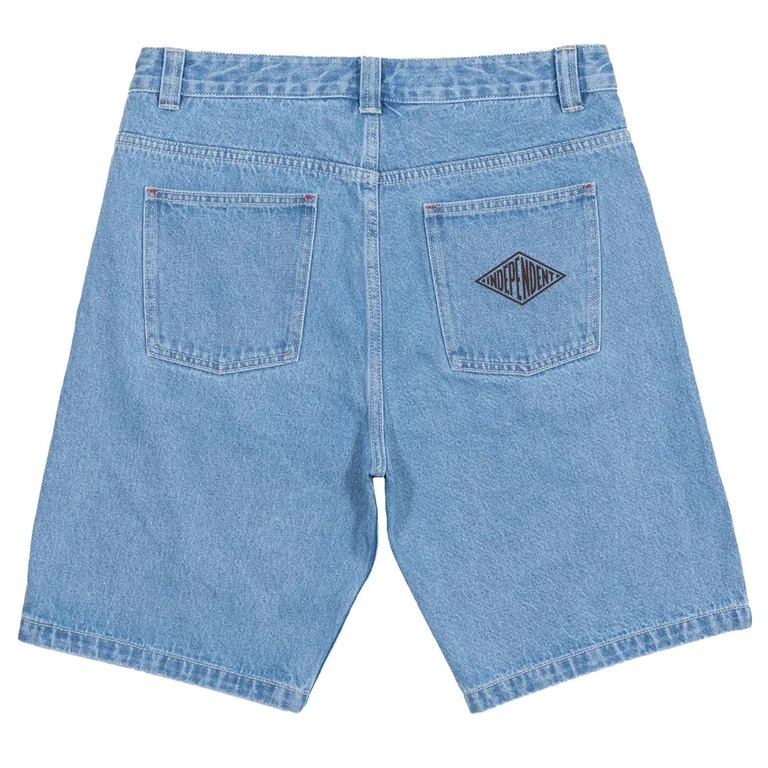 Independent Summit Light Blue Denim Shorts [Size: 32]