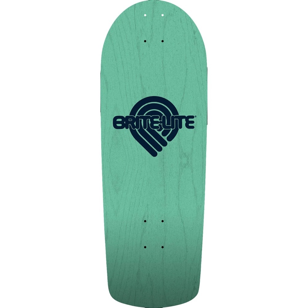 Powell Peralta Skull & Sword Snubnose Teal 10 Skateboard Deck