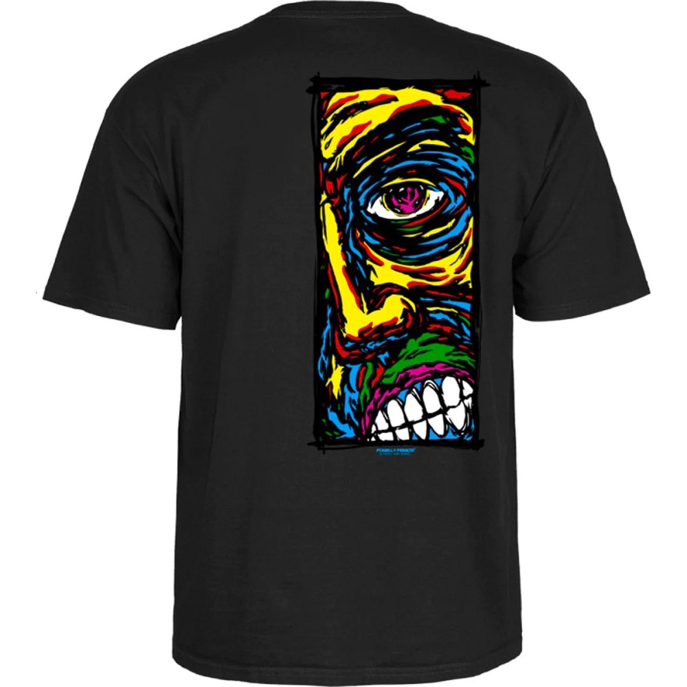 Powell Peralta Conklin Face Black T-Shirt