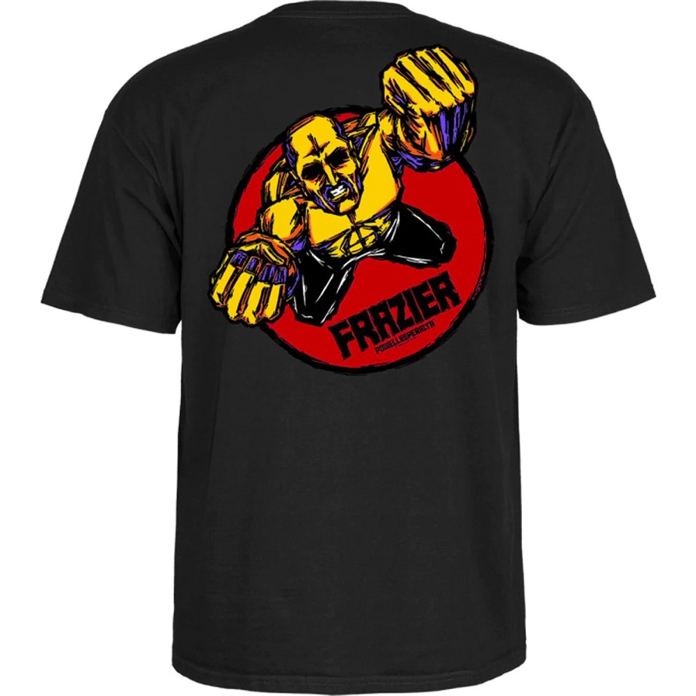 Powell Peralta Frazier Yellow Black T-Shirt [Size: M]