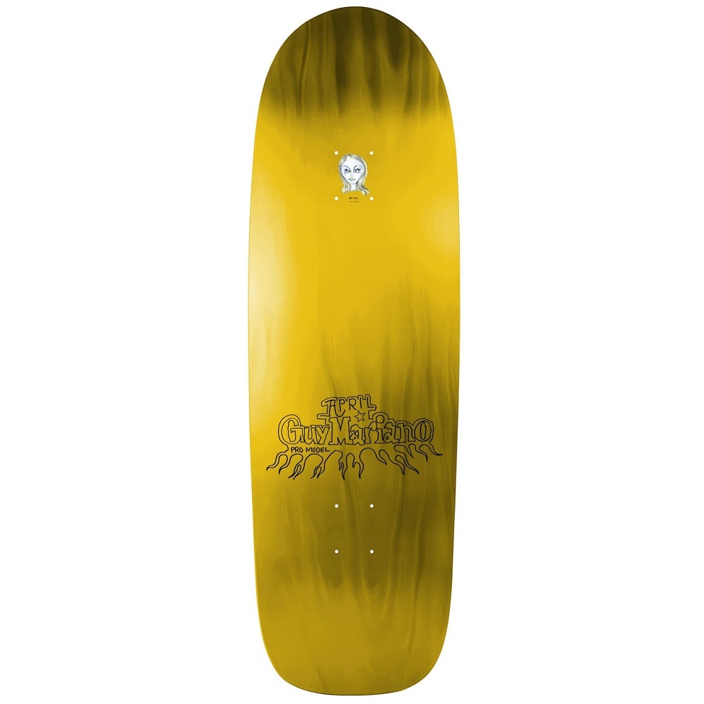 April Guy Mariano Yellow 9.6 Skateboard Deck