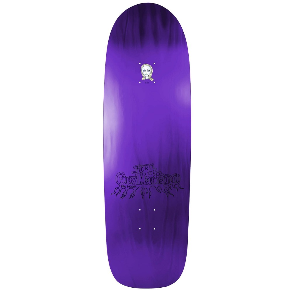 April Guy Mariano Purple 9.6 Skateboard Deck