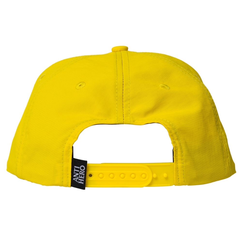 Anti Hero Basic Eagle Mustard Black Adjustable Hat