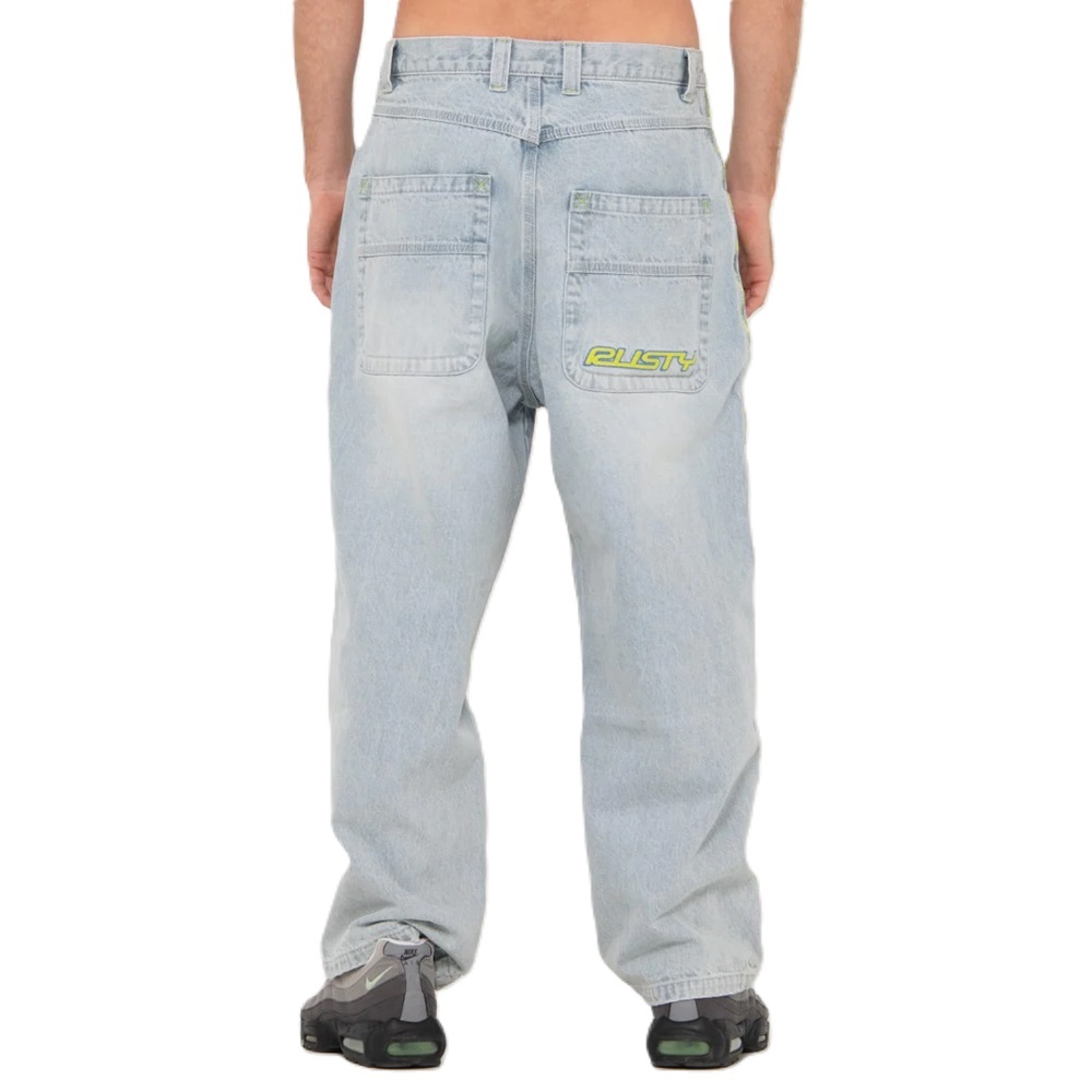 Rusty Flip Daddy 2.0 White Water Jeans [Size: 30]