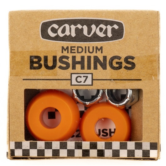 Carver C7 Truck Medium Orange Glow Skateboard Bushing Kit